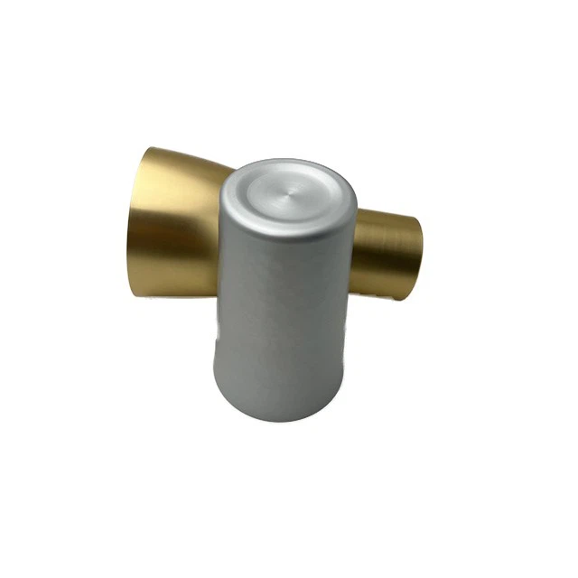 Anodized Aluminum Cup With Carving